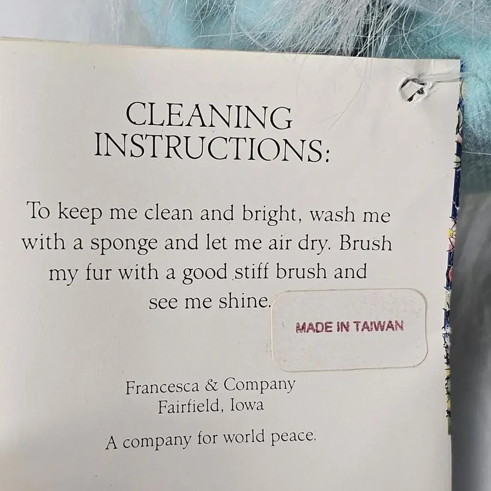 Vintage 1986 Francesca & Company Layla Sub- Terralien Plush Stuffed Toy - Picture 8 of 10